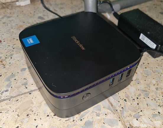 Blackview MP60 Mini-PC Intel N150/16GB/512GB SSD/Windows 11