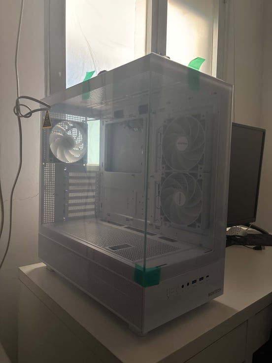 EMPIRE GAMING EC256 – Case PC Mid Tower ATX/mATX/ITX Con 4 Ventole ARGB, HUB PWM E Vetro Temperato
