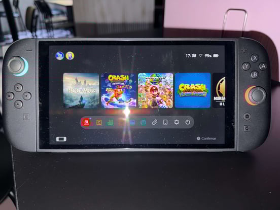 Nintendo Switch 2 7,9 Zoll FullHD HDR 120 Hz 256 GB magnetischer