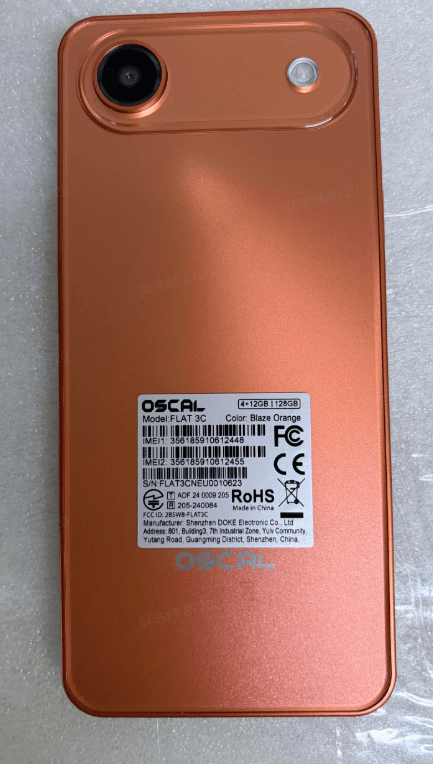 Oscal Flat 3C 4G 4GB 64GB 6.56